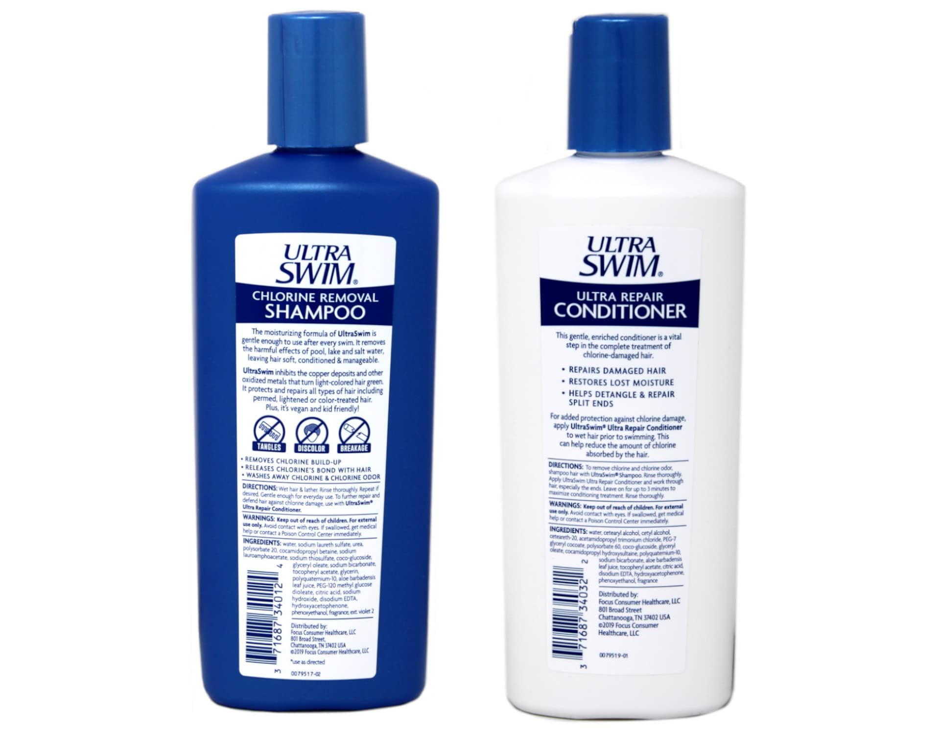 UltraSwim acondicionador-reparación: dúo dinámico para cabello suave y manejable.