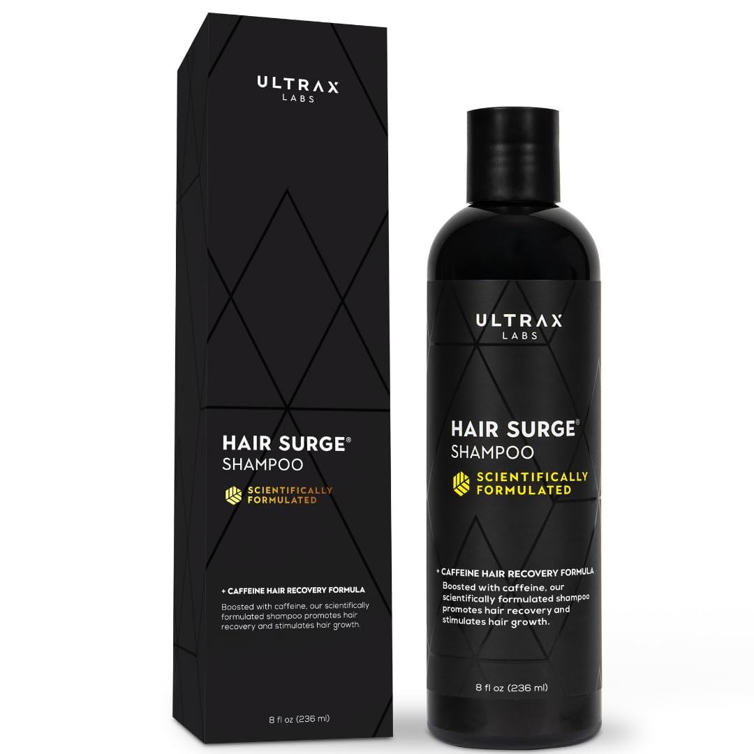Ultrax Labs Hair Surge bottle for thinning hair.