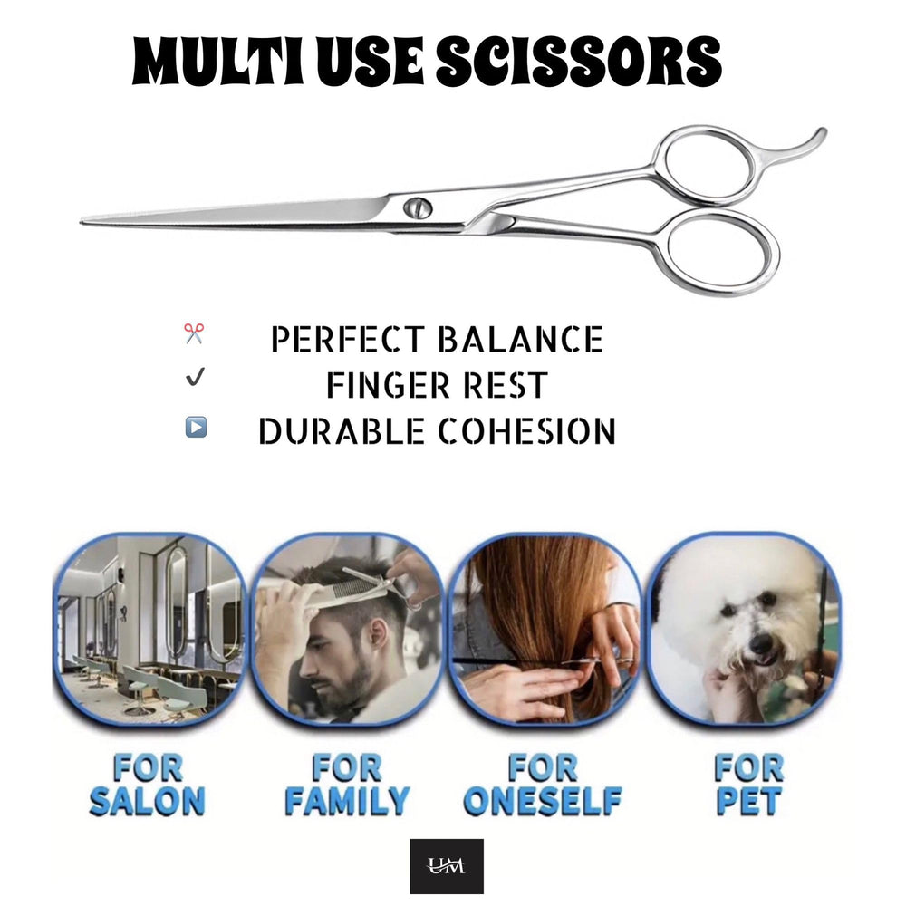 UM Supplies Scissors 7.5 featuring adjustable tension for precise control.