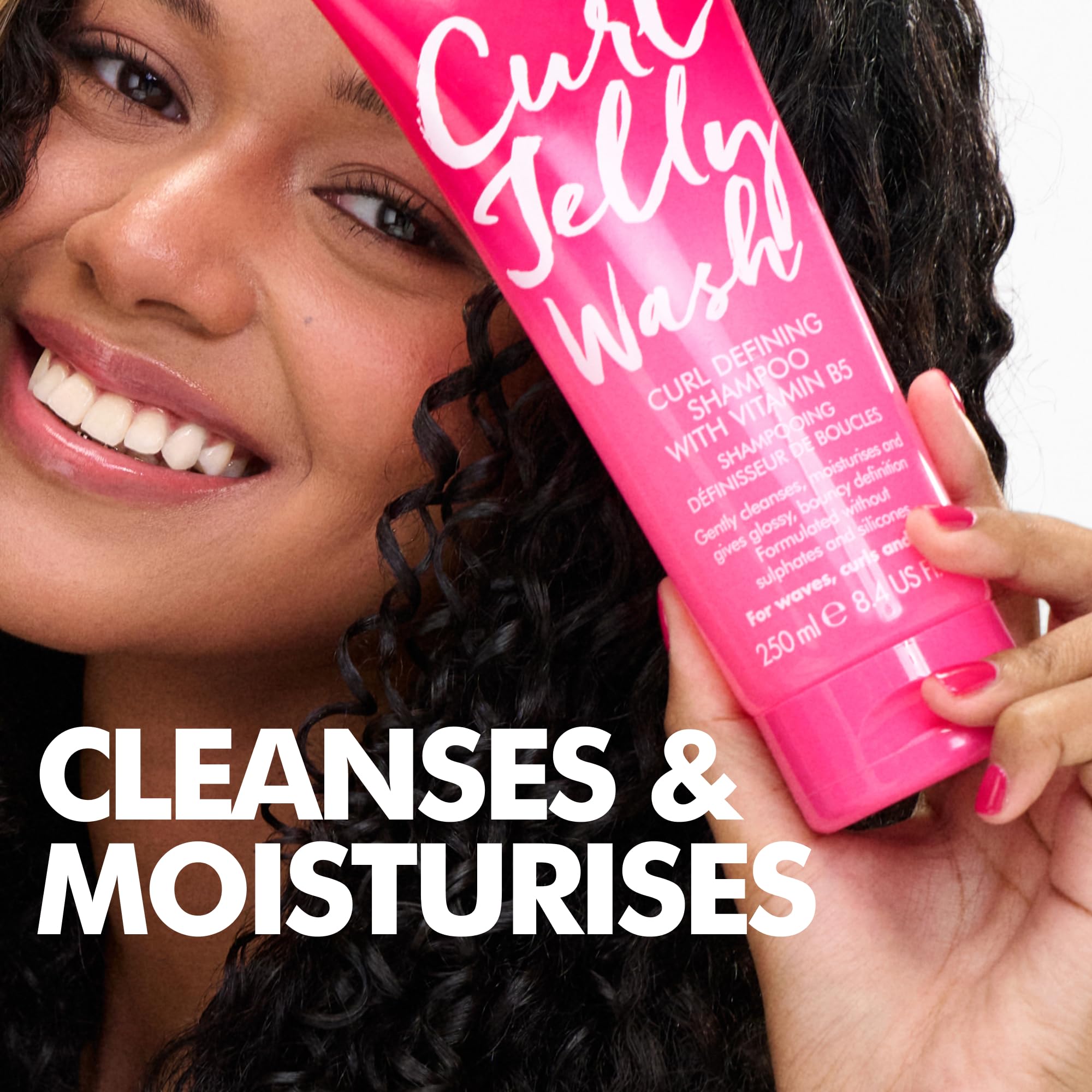 Umberto Giannini Curl Jelly Refresh, efecto encrespamiento reducido en rizos