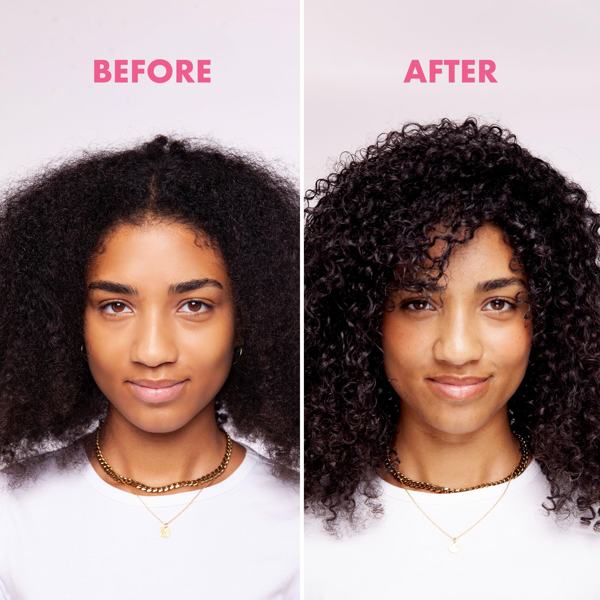 Curl Jelly used with head upside down for added volume.