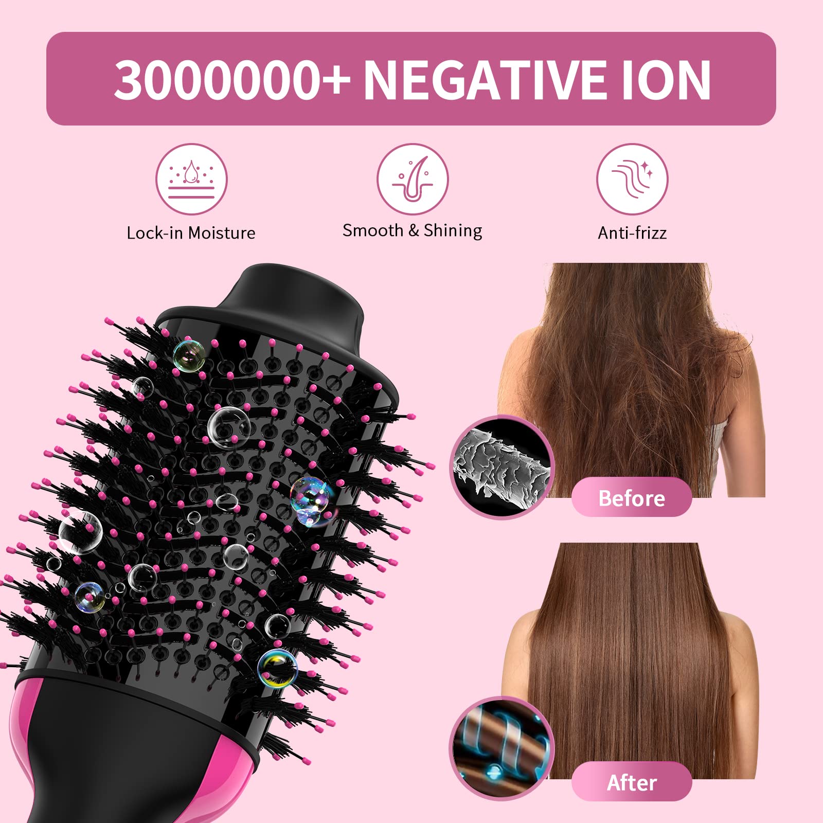 Effortless salon-like blowout in one step with Umeely.