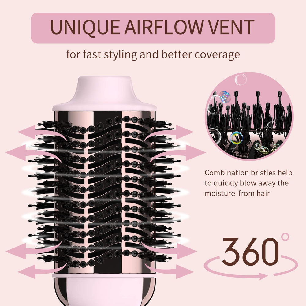 Umeely hair dryer brush cool shot helps set your finished look.