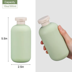 UMETASS 10oz travel container ideal for shampoo, conditioner, or lotion on the go.