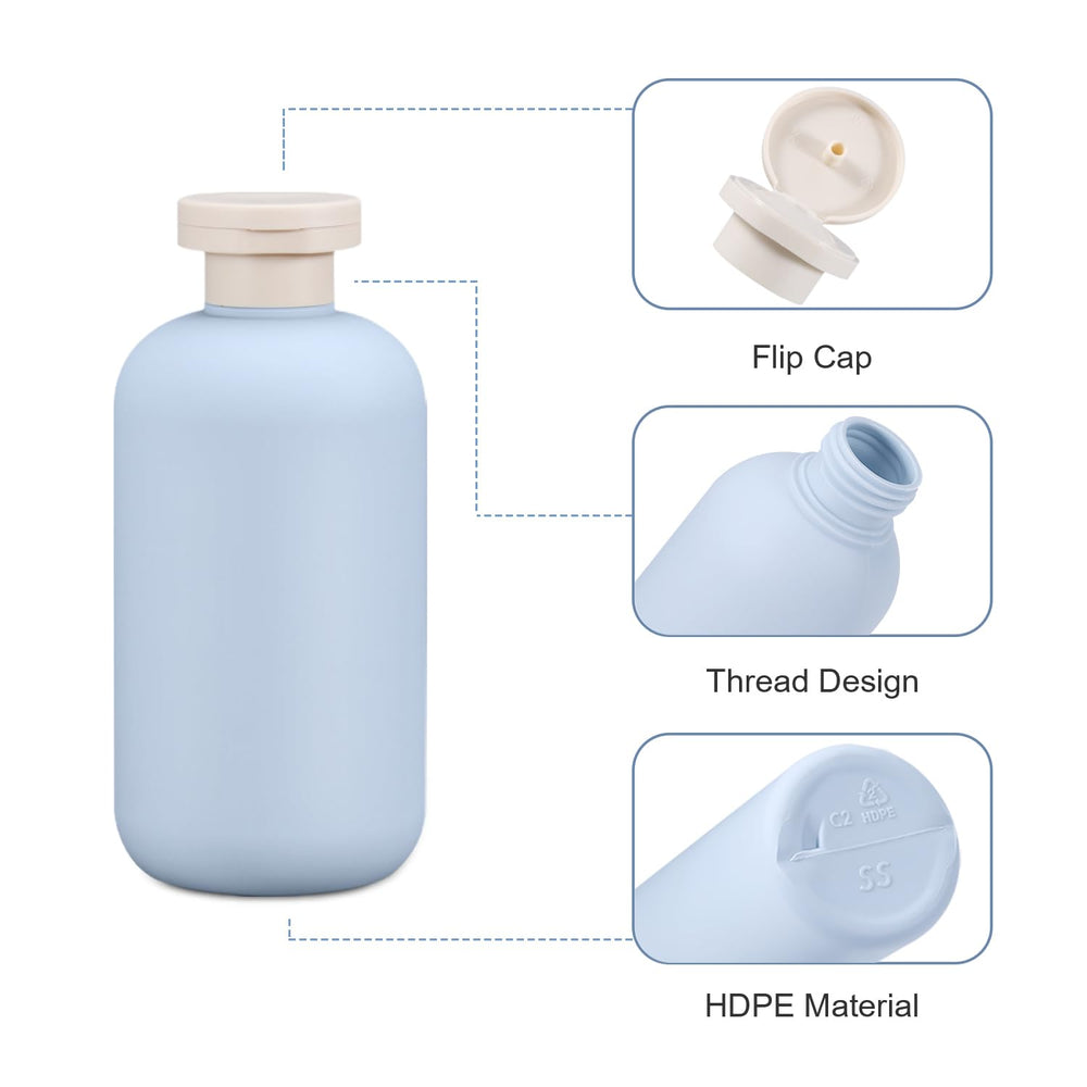 UMETASS empty plastic conditioner bottle, lightweight and travel-ready.