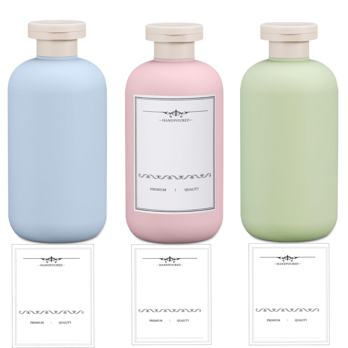 UMETASS travel shampoo bottle with flip-cap for secure, leak-free packing.