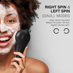 UMICKOO interchangeable brush heads for daily cleansing, exfoliation, and deep cleaning.