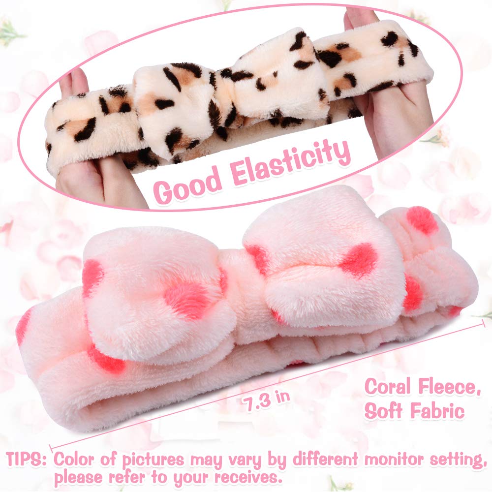 UMIKU comfortable stretch headbands in assorted bow designs.