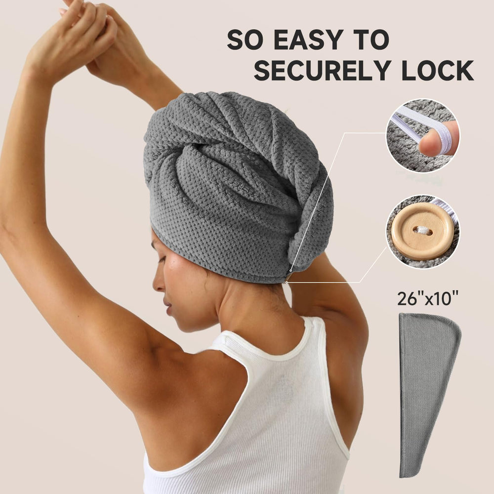 Microfibra suave de Umisleep cuida el cabello y reduce el encrespamiento.