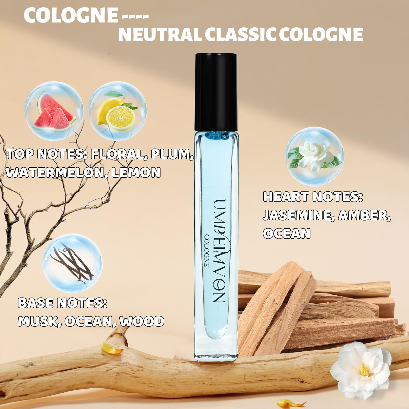 Empaque elegante y portátil de Umpeimvon para regalo o viaje