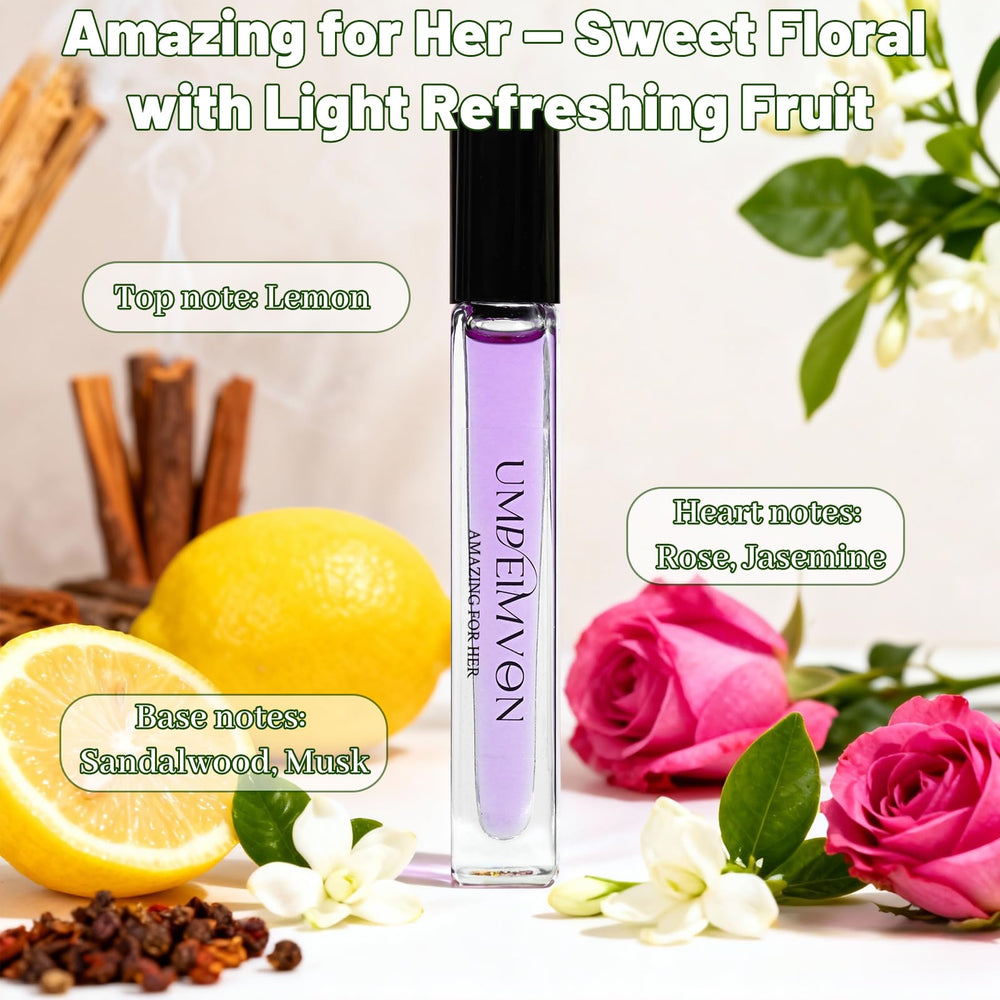 Umpeimvon Marshmallow Blush Amazing for Her offers lemon and rose for a fresh feel