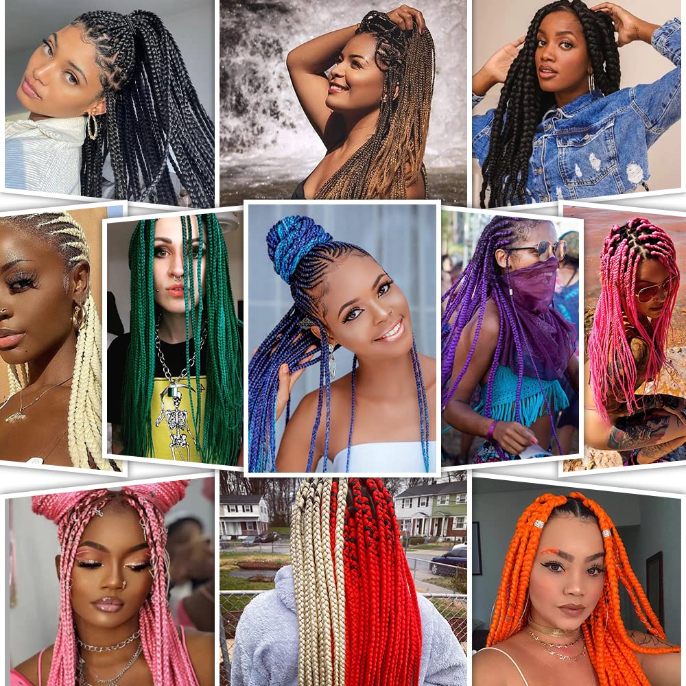 Umylar pre stretched hair for braids, lightweight and comfortable for all day wear
