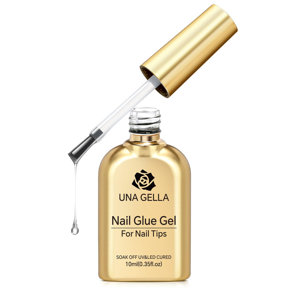 UNA GELLA 9in1 gel glue bottle close-up for precise application