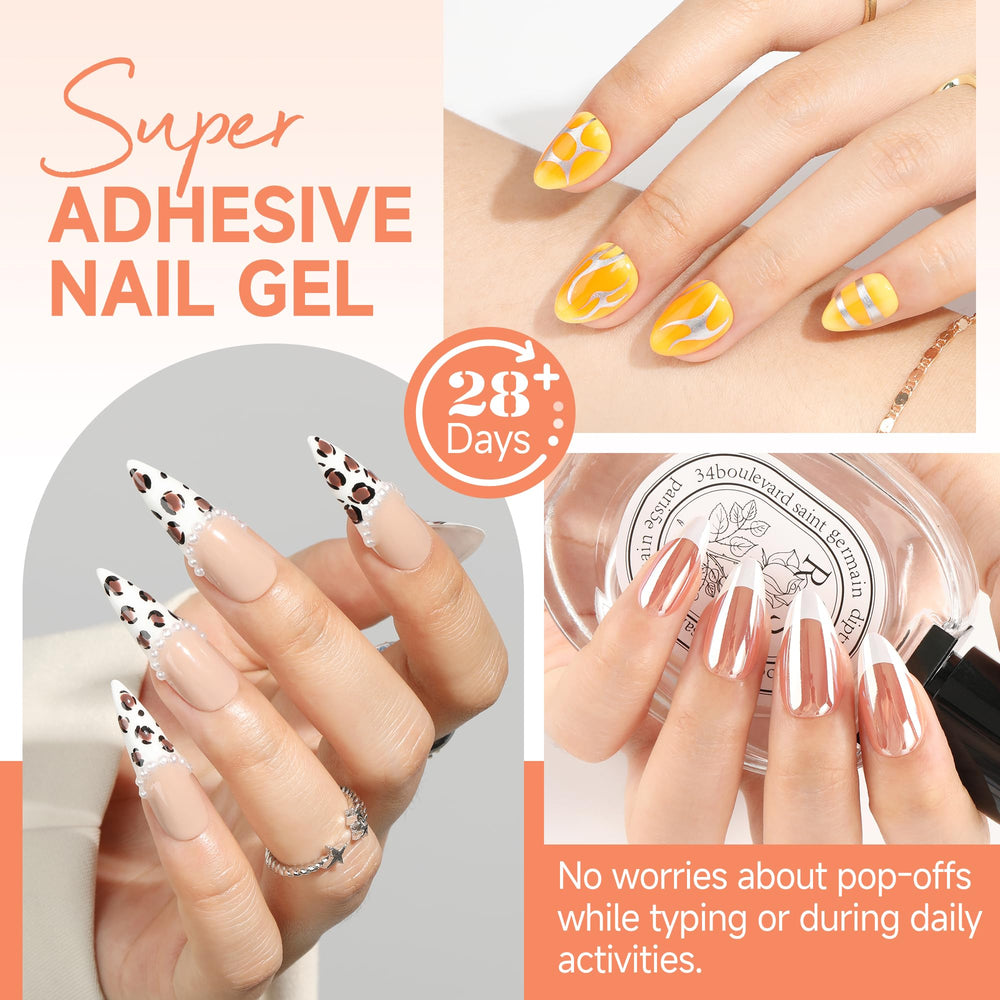UNA GELLA facilita la aplicación del gel con su boquilla sin brocha.
