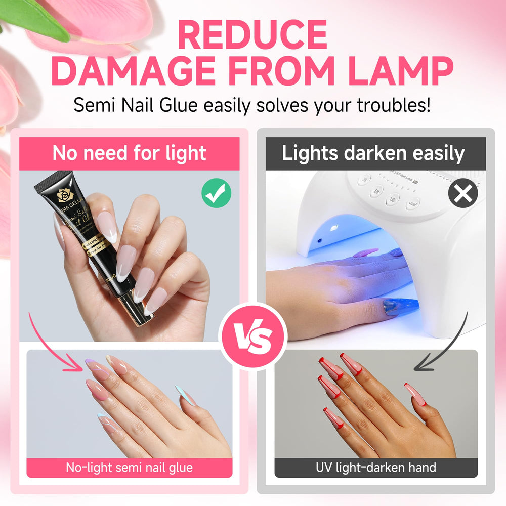 UNA GELLA cap sealing tip emphasizes proper use to prevent drying.