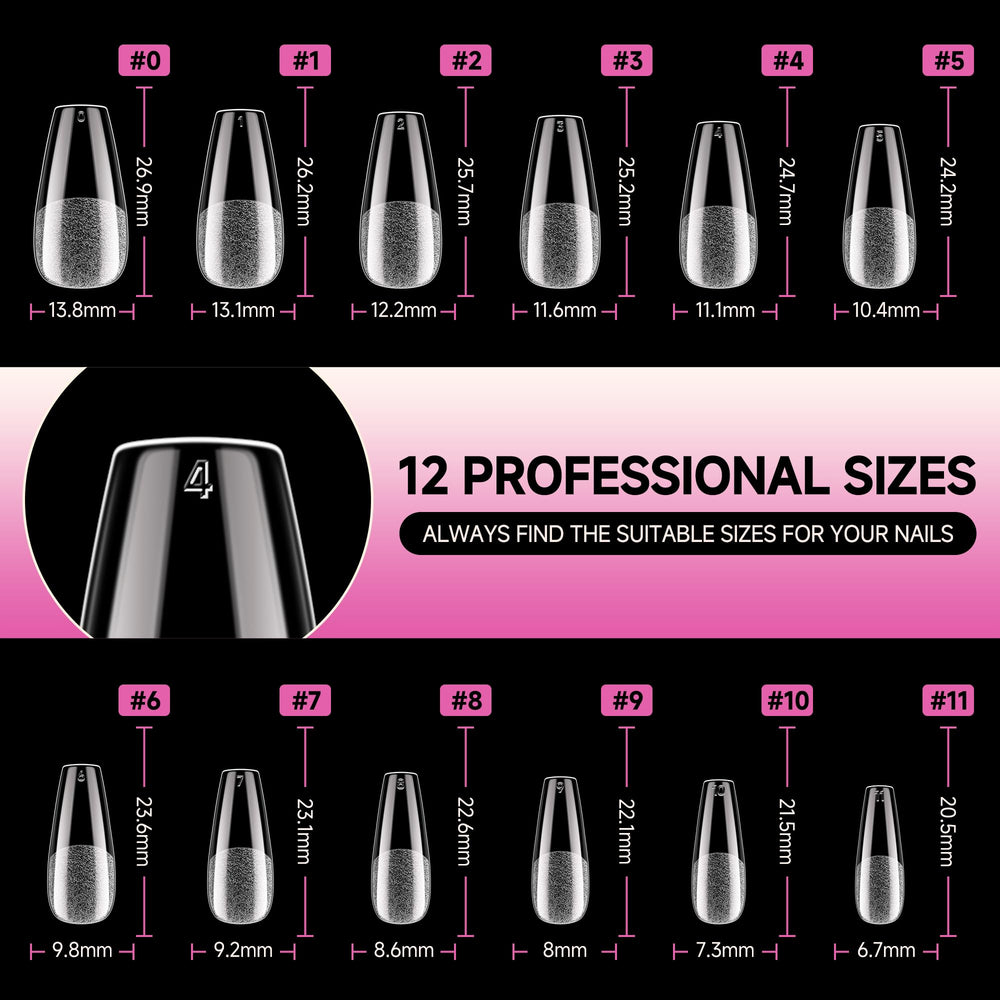 UNA GELLA DIY-friendly press-on nails ideal for home or salon use.