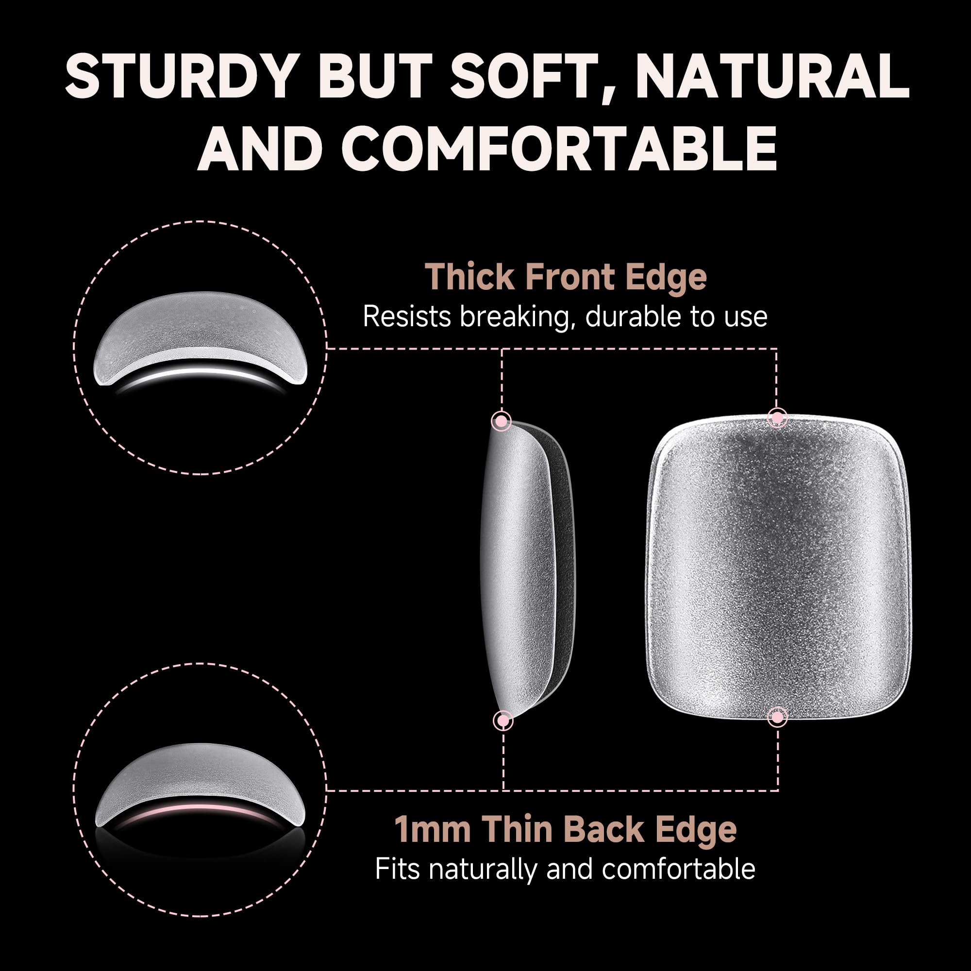 UNA GELLA easy-application toe nails for DIY pedicures
