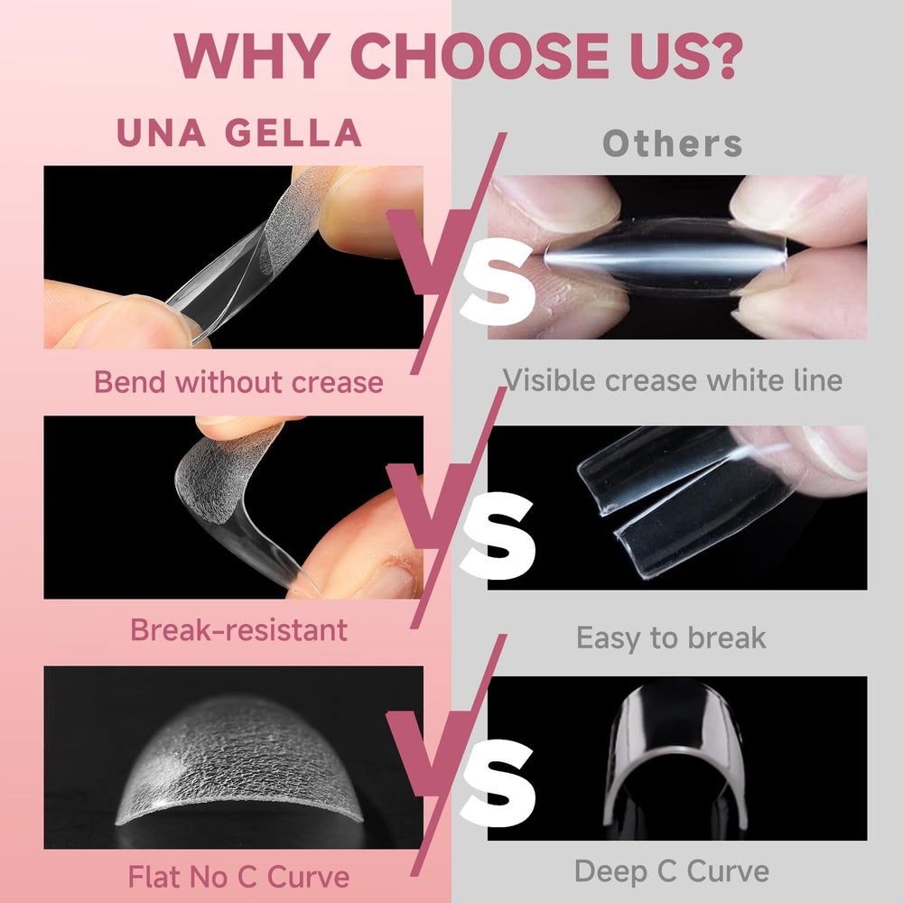 UNA GELLA easy application tips suitable for DIY or pro use.