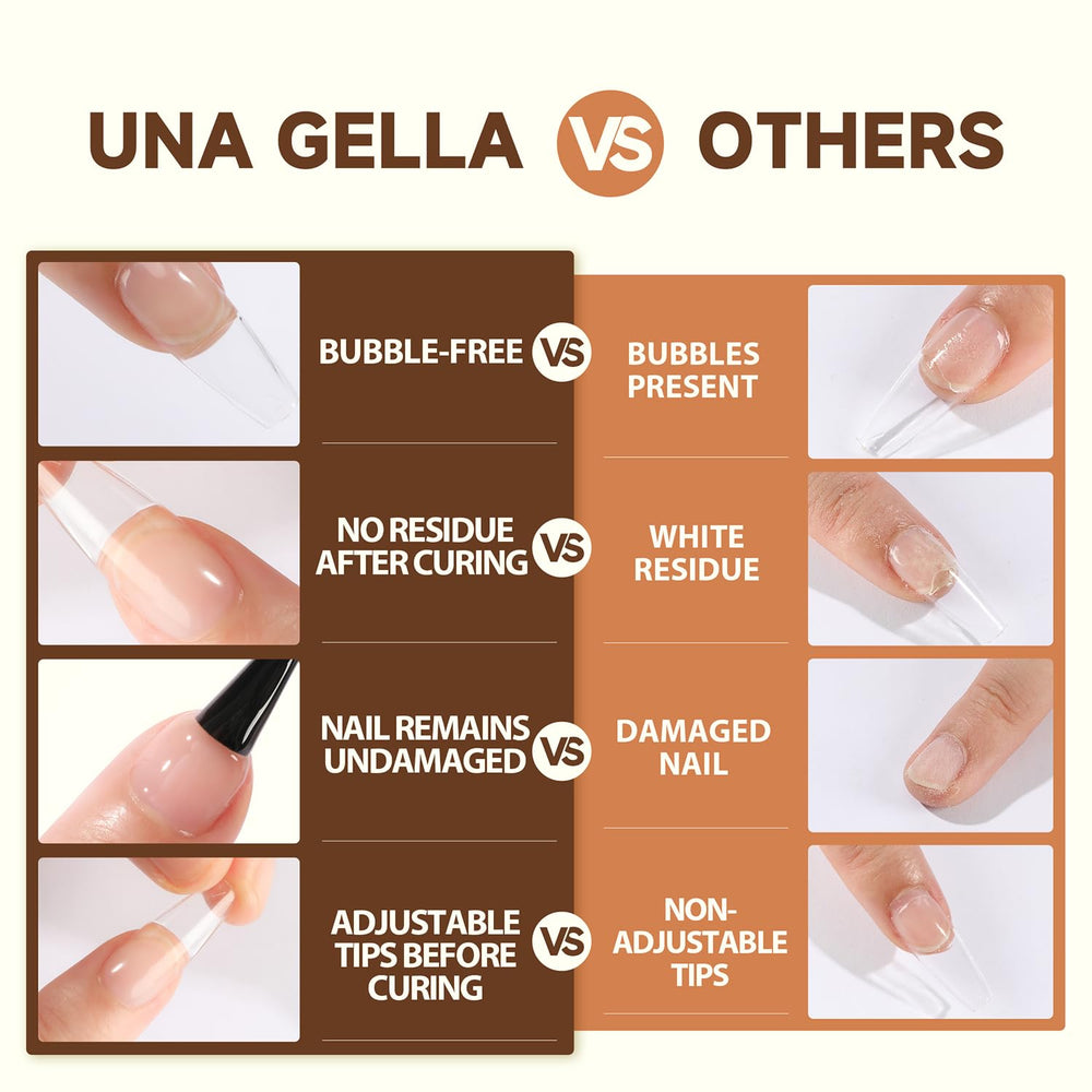 UNA GELLA: fórmula de aroma suave y retirada fácil.