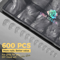 UNA GELLA gel suave claro para contorno natural.