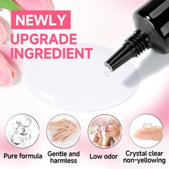 UNA GELLA tube with skin-friendly, non-toxic formula for safe use.