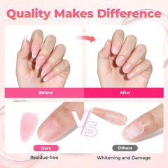 UNA GELLA Nail Glue Remover precise dispense supports easy edge lifting.