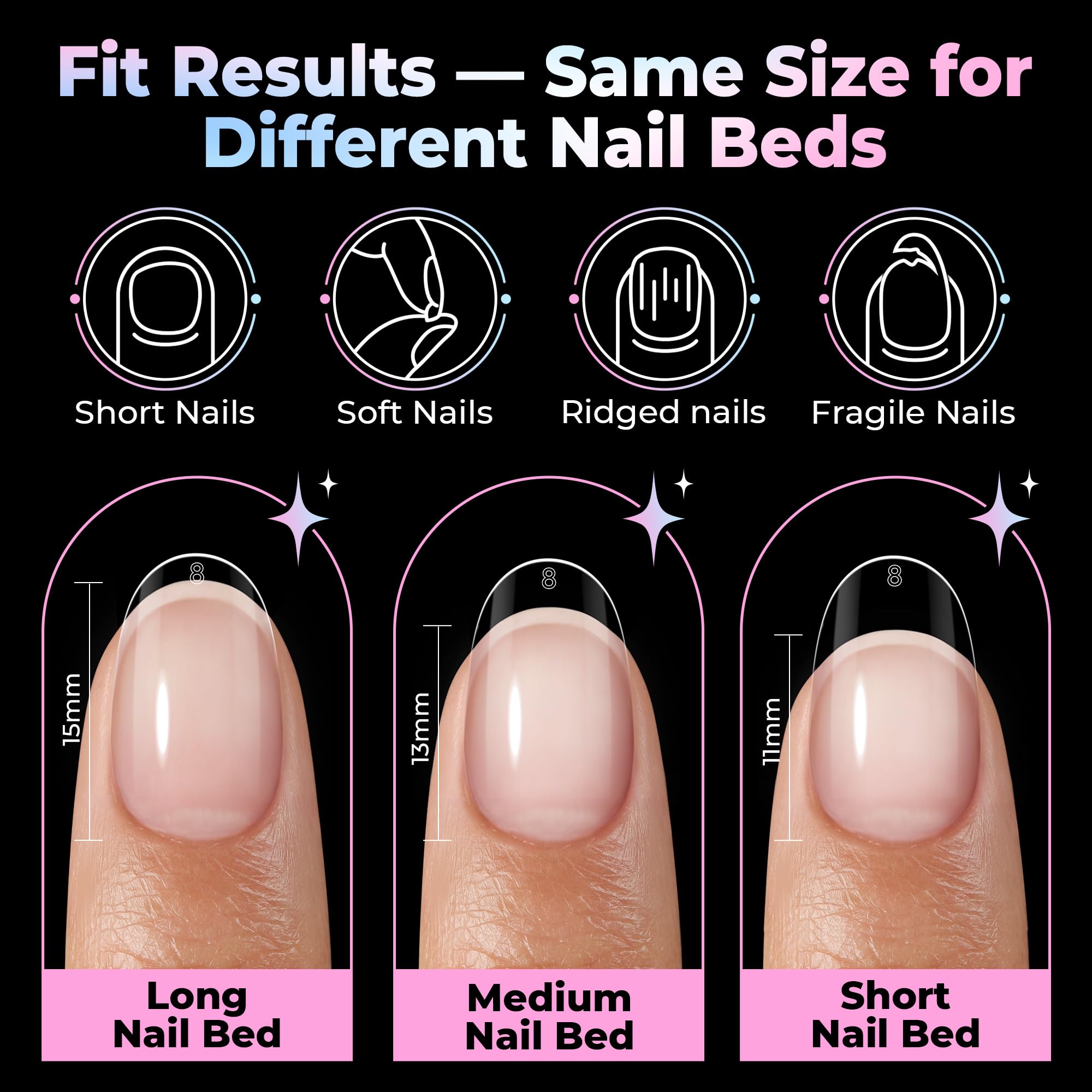 UNA GELLA Strong front-thick back-thin design improves durability