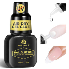 UNA GELLA pegamento gel uñas 5ml, precisión en la aplicación.