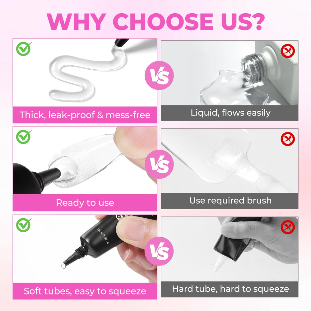UNA GELLA pegamento uñas uso diario con tapa segura para conservar la fórmula