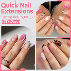 UNA GELLA pre-etched almond tips for faster nail shaping