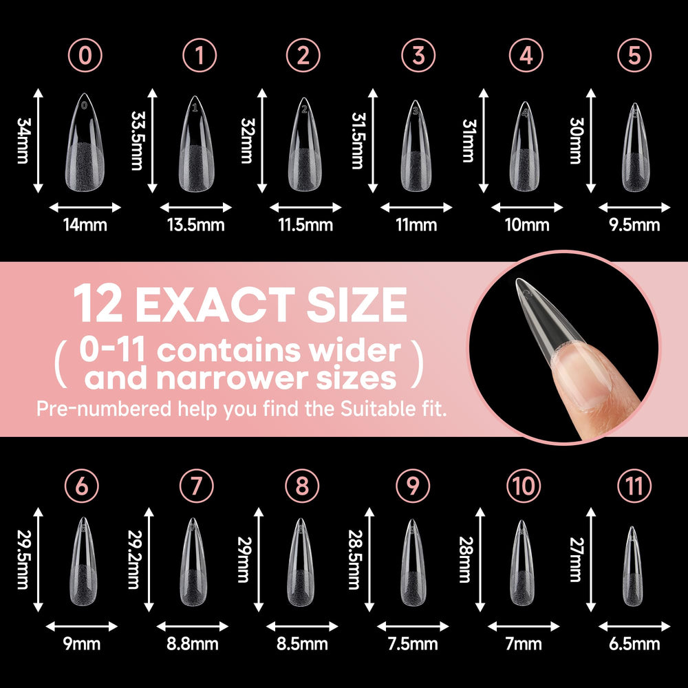 UNA GELLA salon-quality nail tips ideal for versatile occasions.