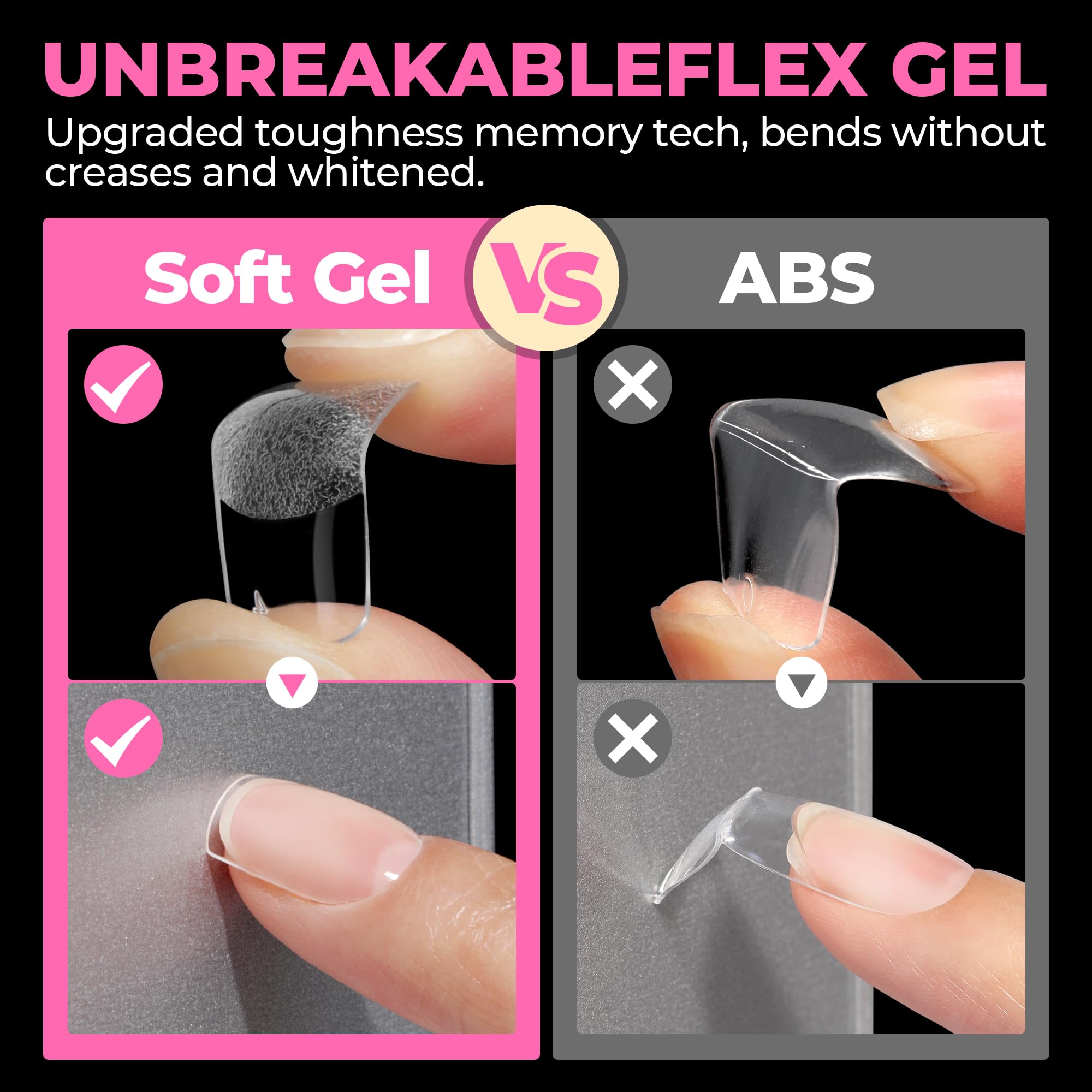 UNA GELLA: demostración de uñas aplicadas para un estilo hecho en casa
