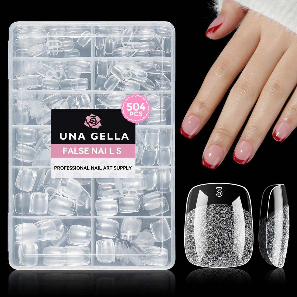 UNA GELLA: empaque del producto, ideal para empezar con uñas postizas