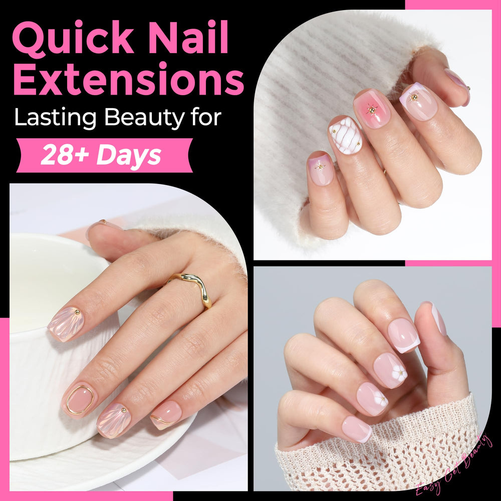 UNA GELLA Tips Squoval 216 piezas, ideal para crear varias uñas.