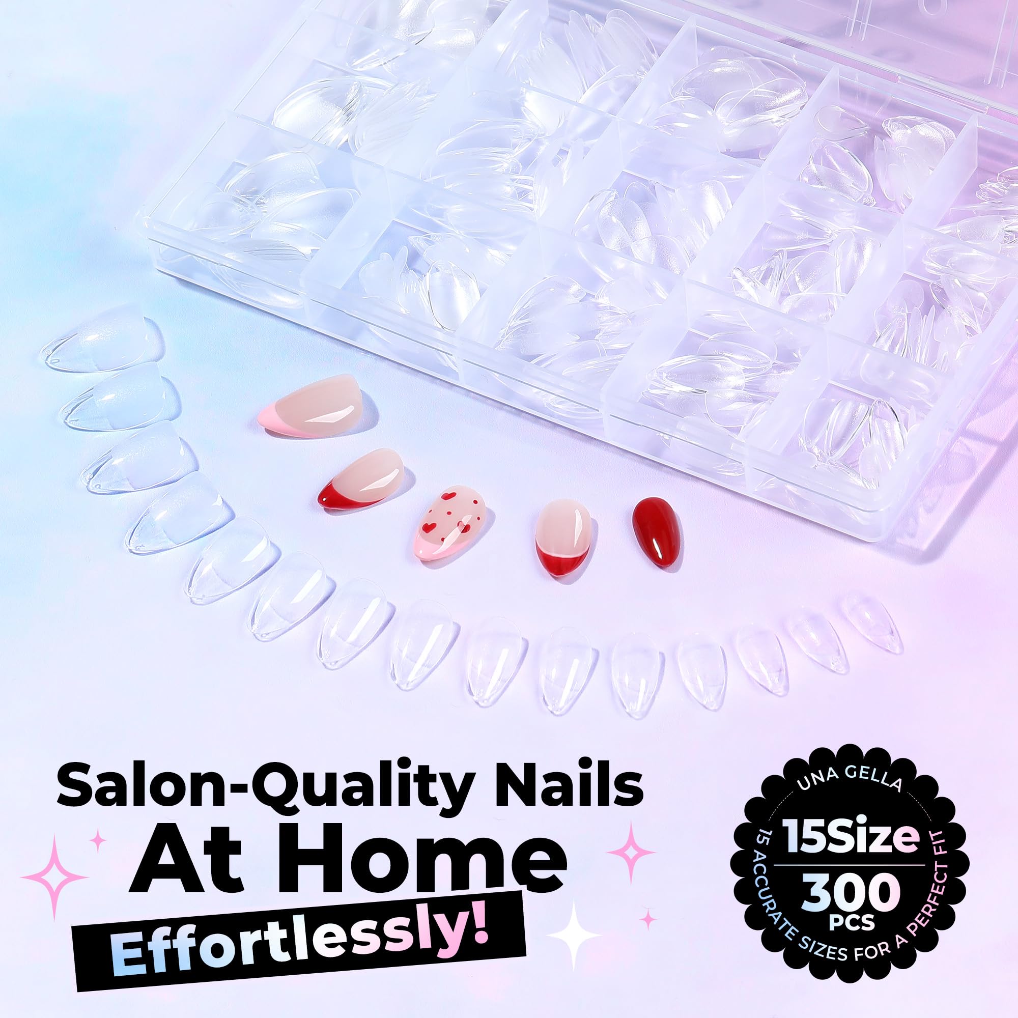 Adhesión resistente UNA GELLA para uñas de gel