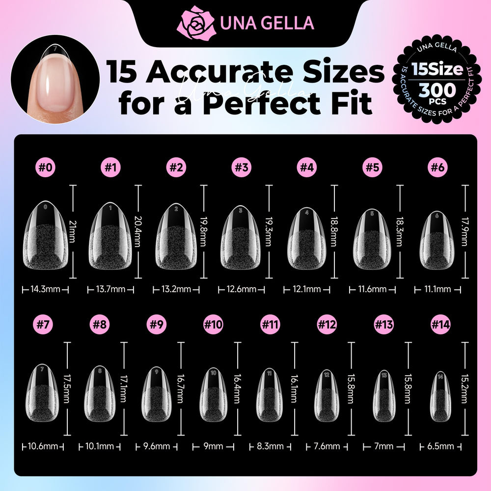 Aplicación casera UNA GELLA, solución de uñas en gel
