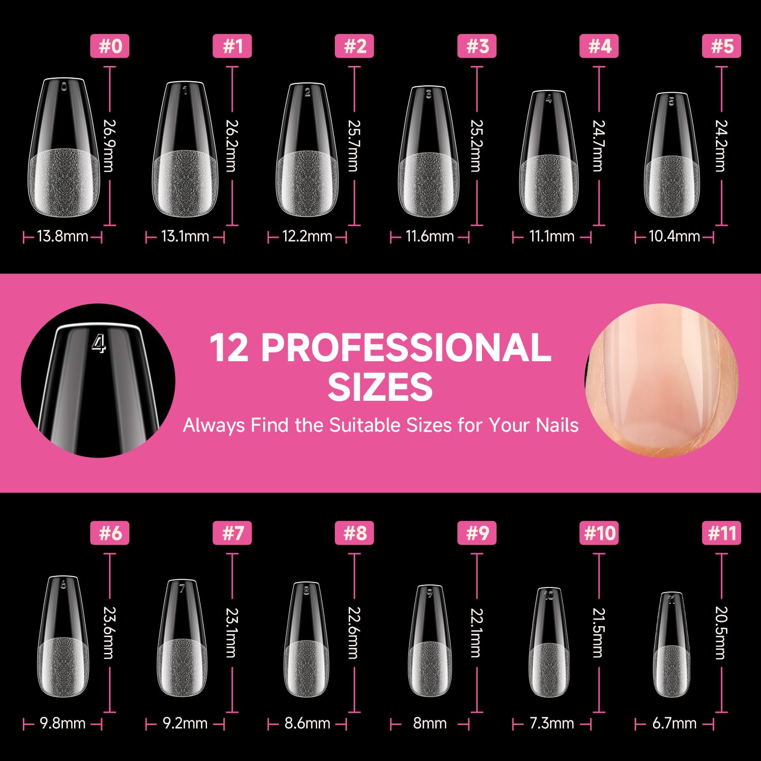 UNA GELLA versatile nail art compatibility with gel, acrylic, and dip powders.