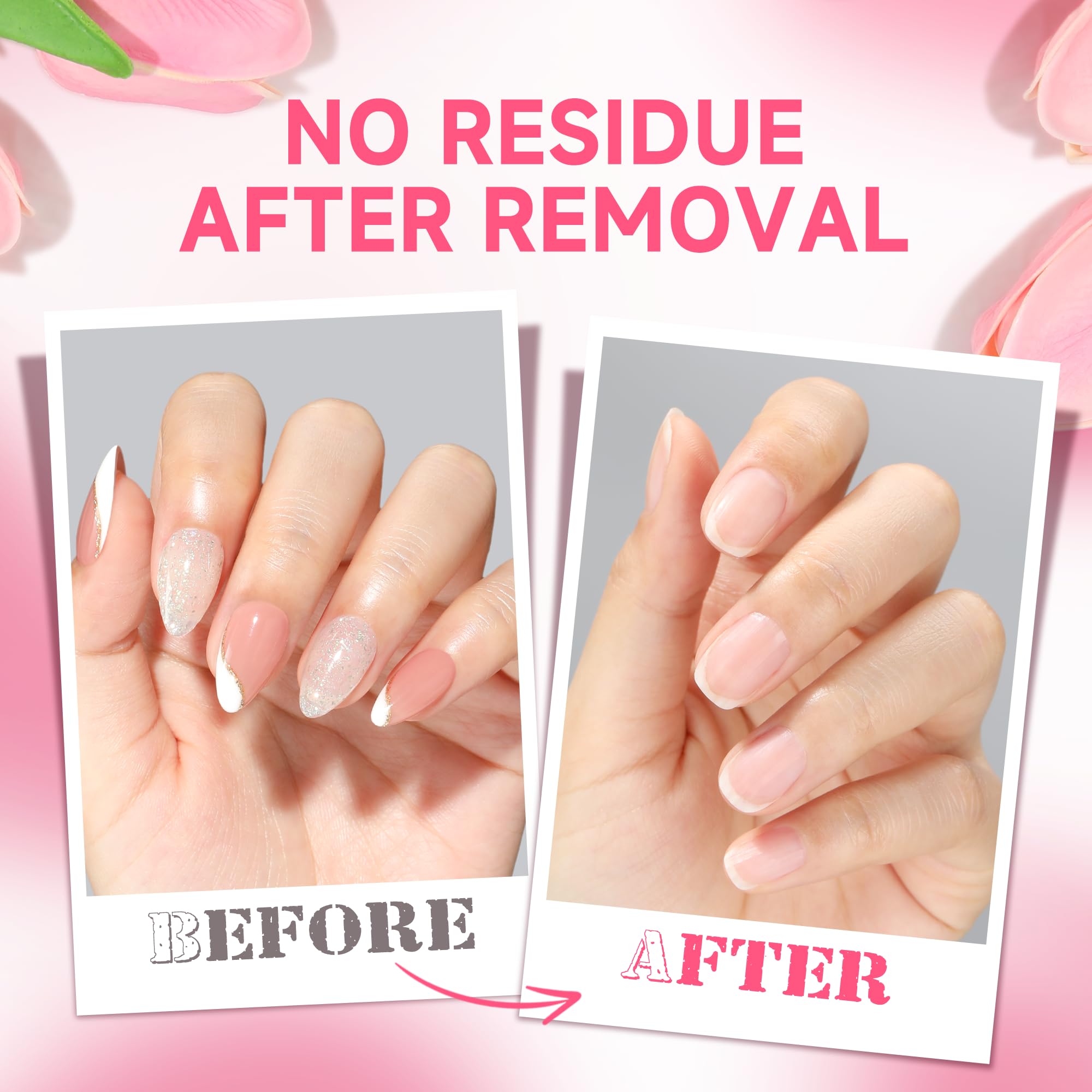 UNA GELLA watery texture remover drops lift glue quickly