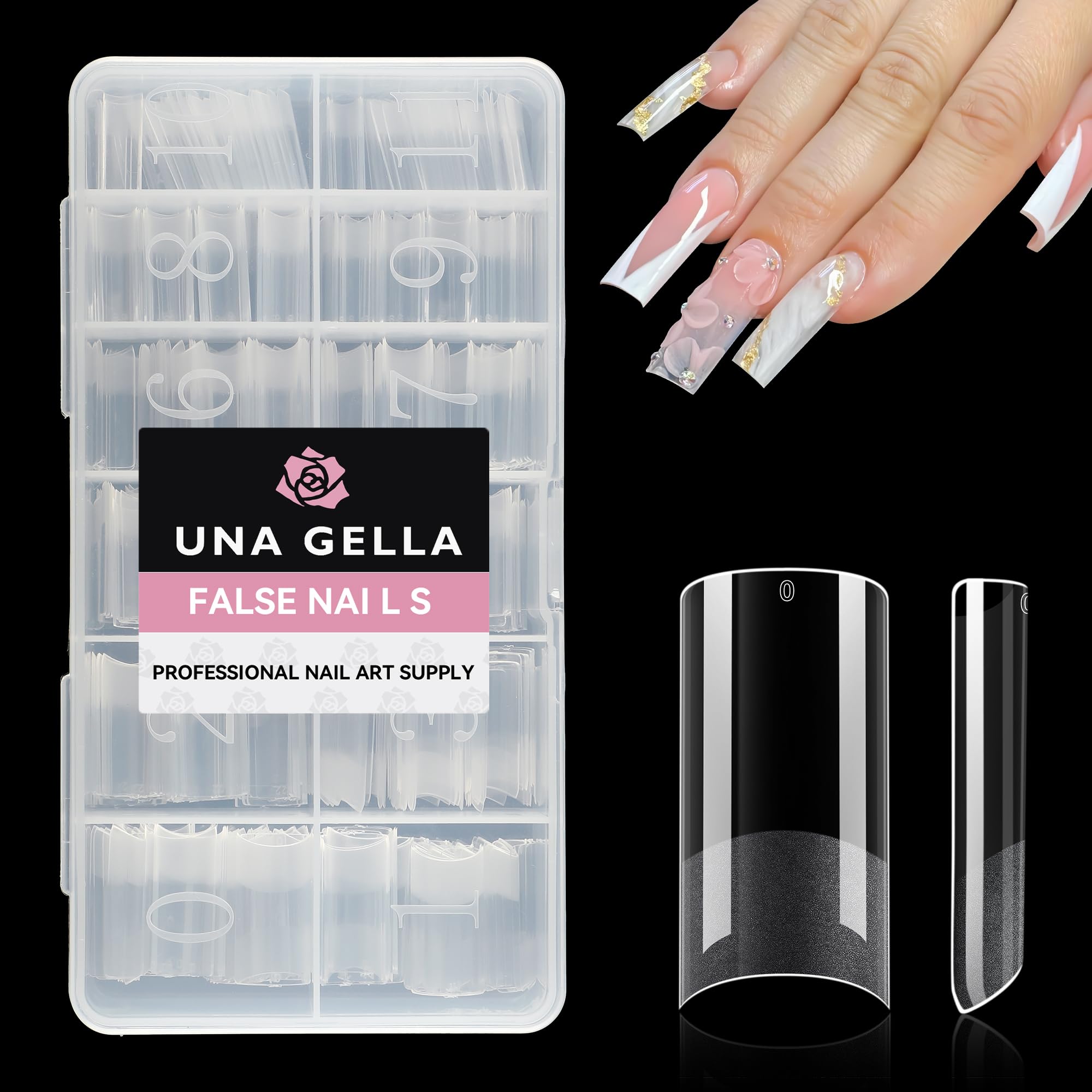 Puntas UNA GELLA superficies que retienen color y se aplican fácilmente.