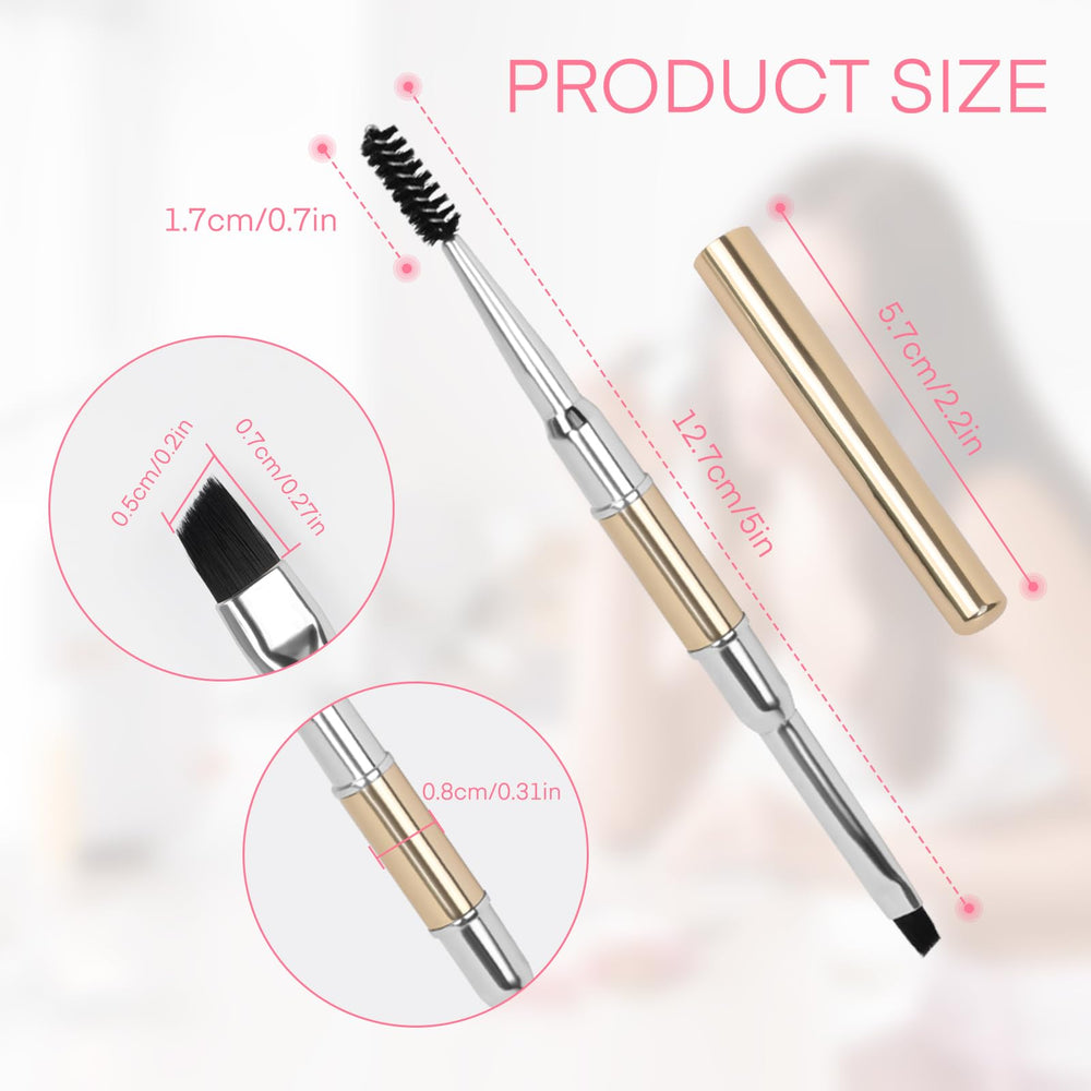 Unaone eyebrow brush cap protects the brush from dust and dirt.