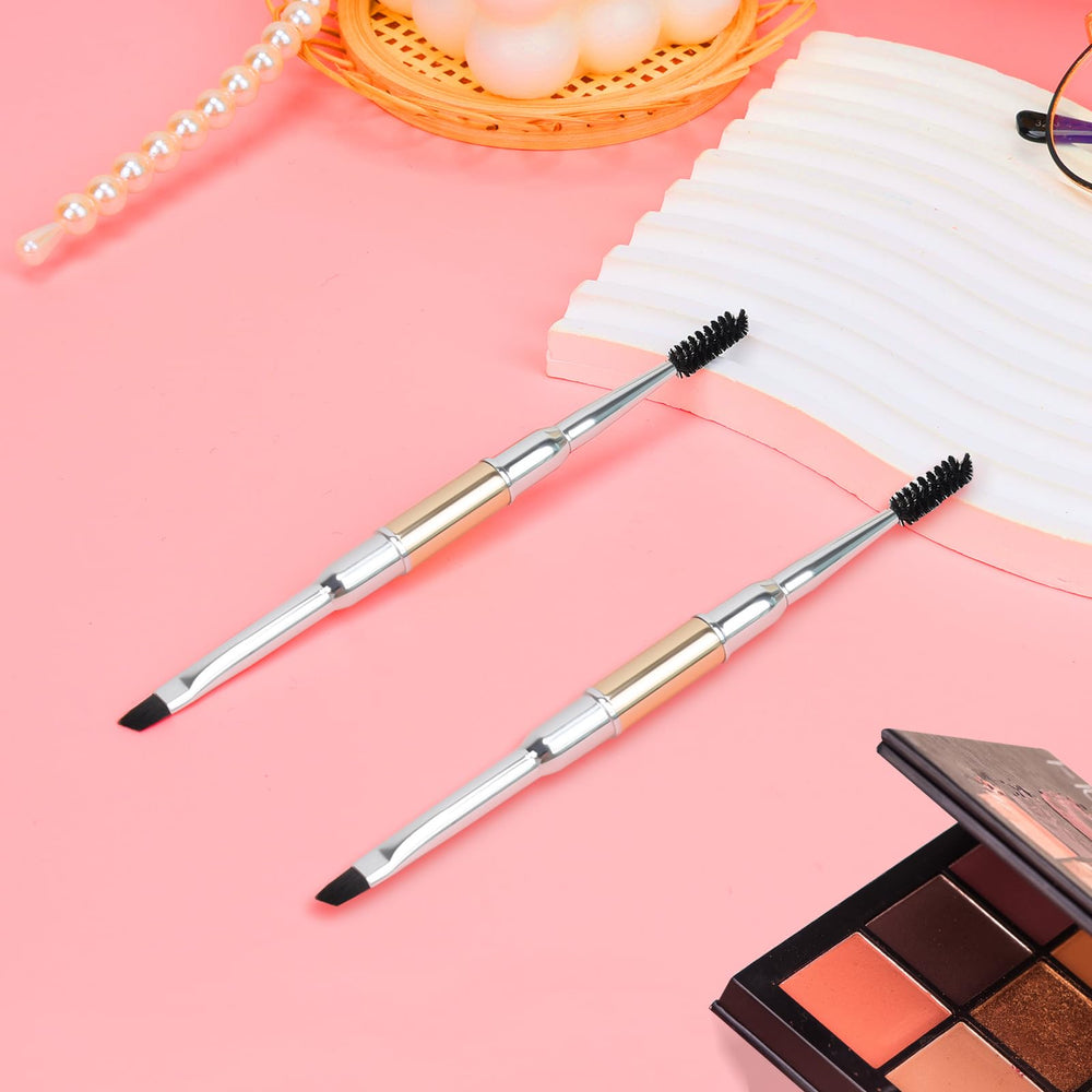 Unaone eyebrow brush dual-ended spoolie for grooming brows and lashes.