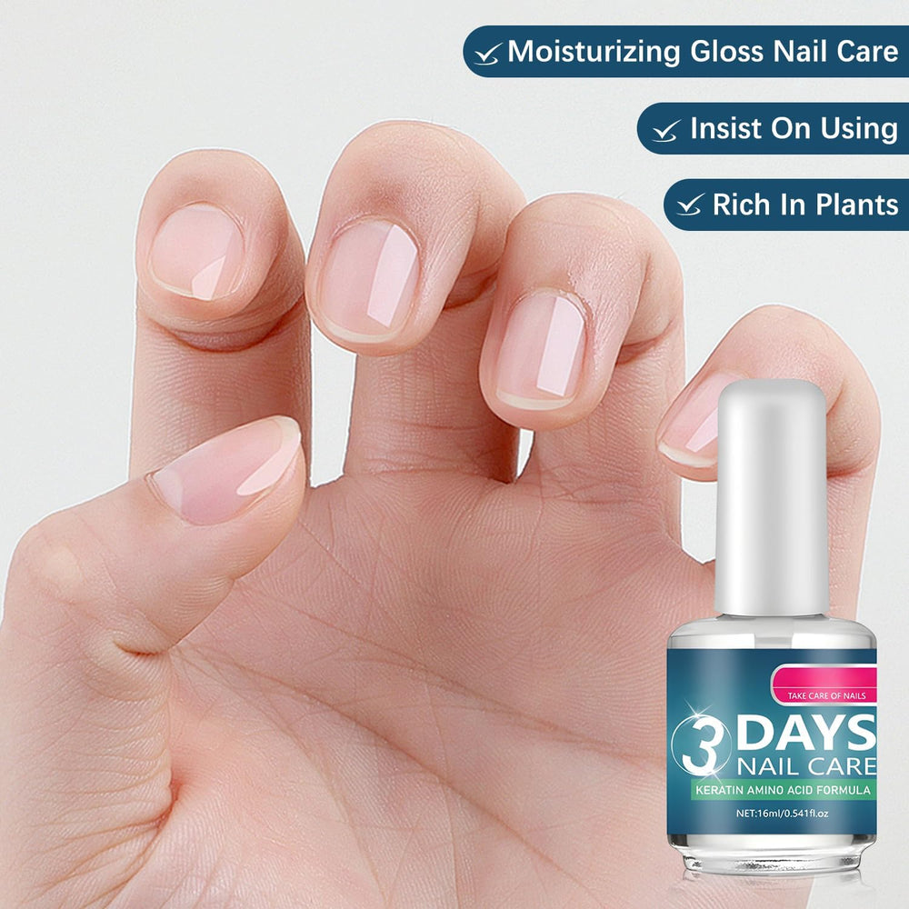 Cuidado de Uñas 3 Días, resultado visible en uñas más cuidadas.