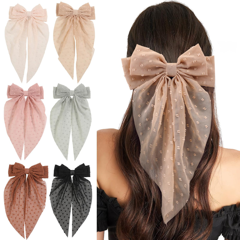 Unbednigt lazo para cabello seis piezas, variedad de colores para combinar
