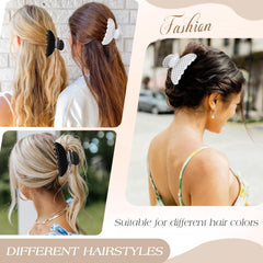 Pinza Unbednigt medio para cabello grueso ofrece agarre fiable.