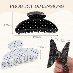 Pinza Unbednigt medio de recogido rápido para peinados elegantes.