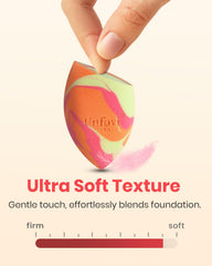 Unfovi sponge for wet or dry makeup application.