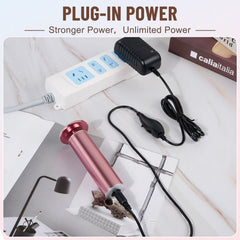 Unibouti Dermawave device handle close-up for comfortable grip.