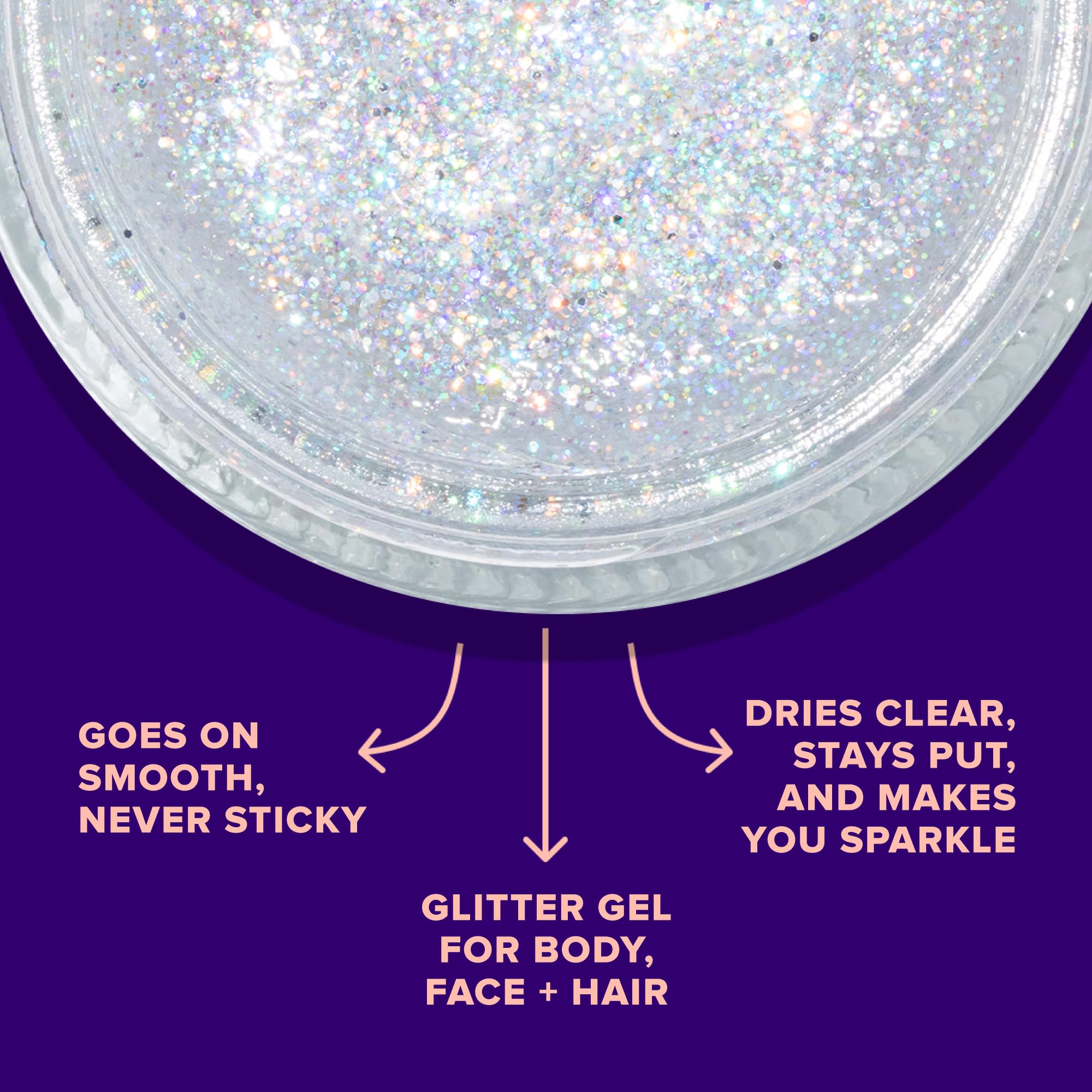 UNICORN SNOT brillo holográfico para las cejas, realza la mirada