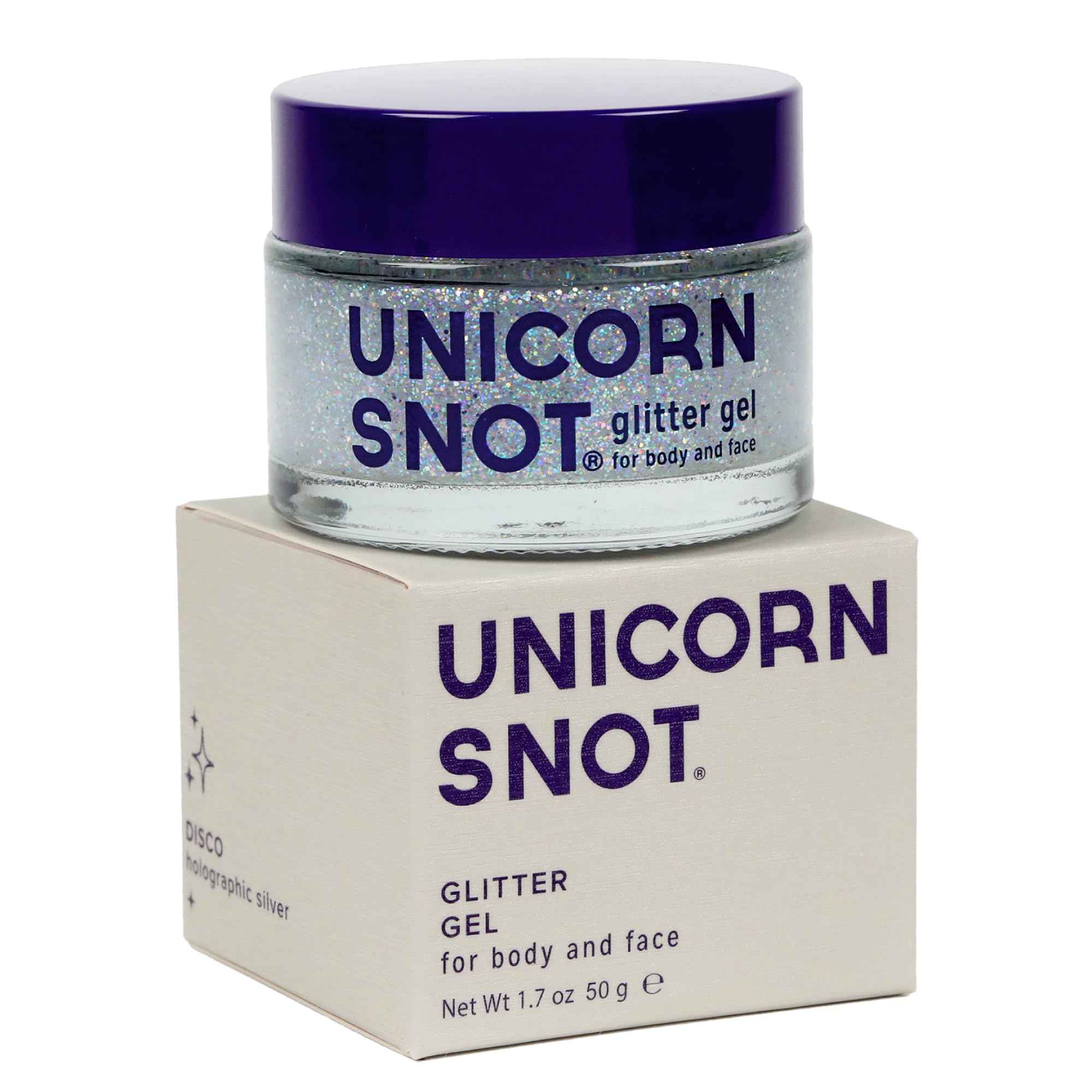 UNICORN SNOT brillo holográfico para fiestas, look temático brillante