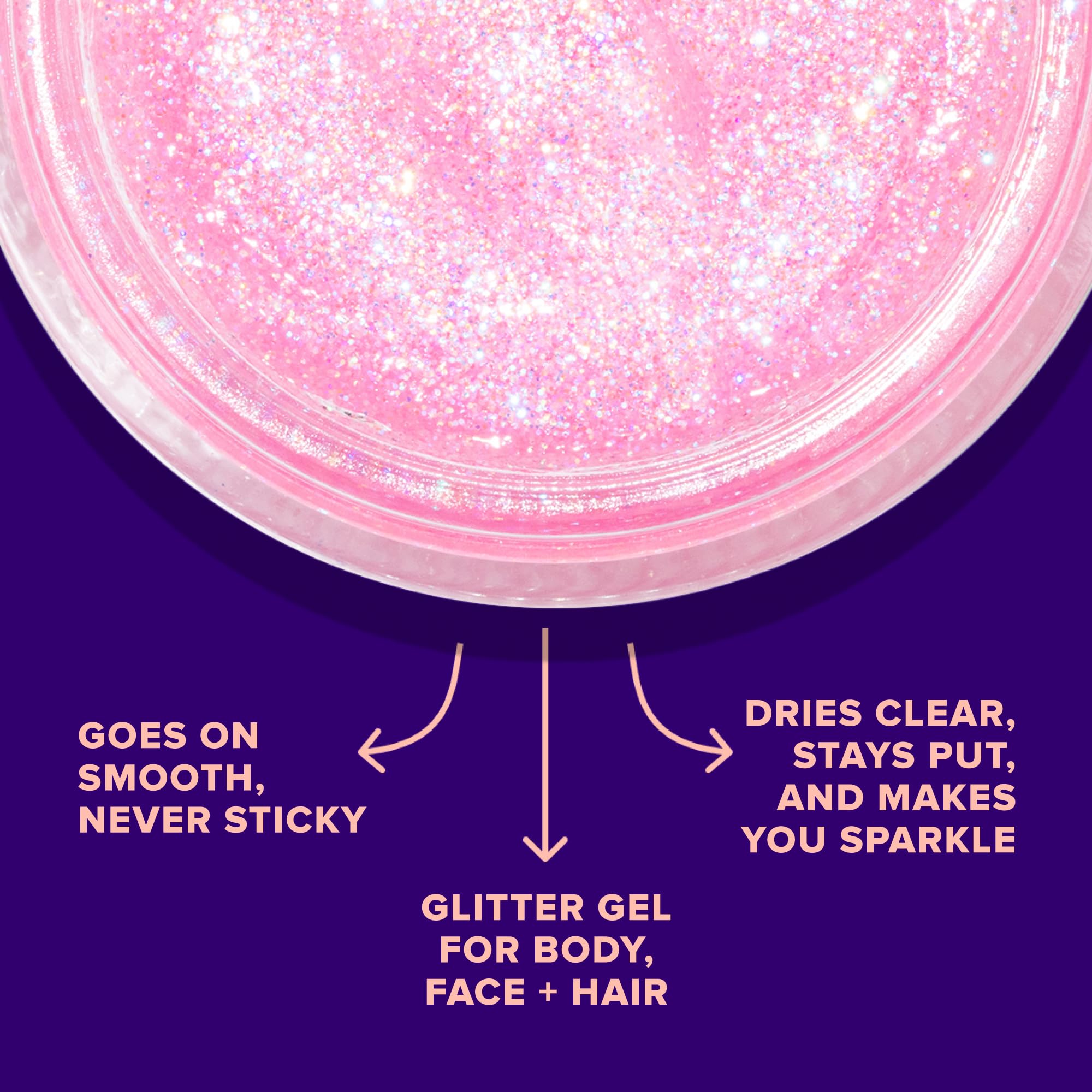UNICORN SNOT brillo para ojos, acentúa la mirada con destellos.